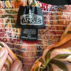 Angie Multicolor Midi Dress